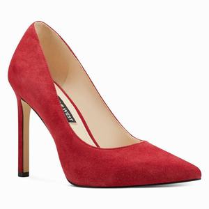 Nine West Tatiana Pointy Toe Pumps - Red - Ireland (BC1672835)